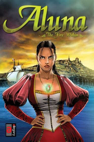 Aluna: The Fire Within — cover